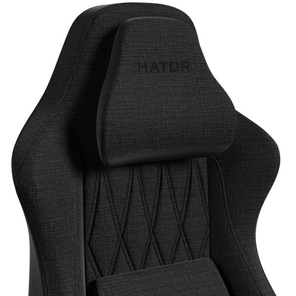 Фото - Крісло для геймерів Hator Darkside 3L Fabric Black (HTC3010L)