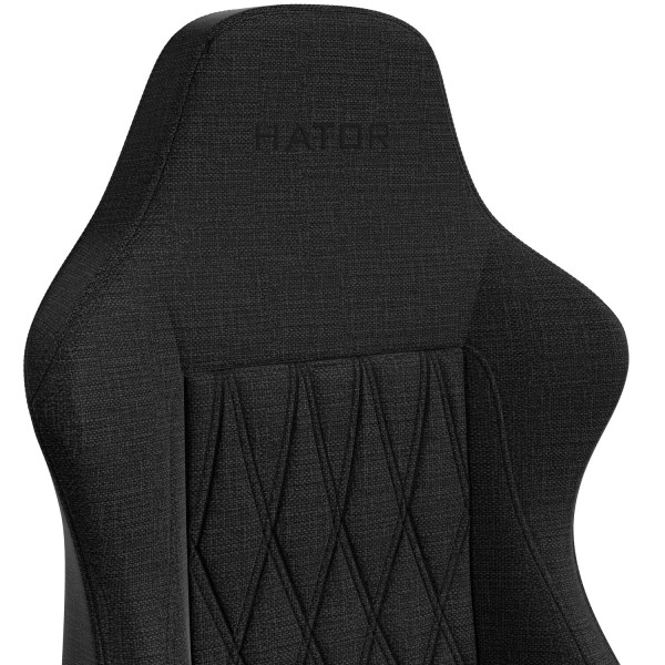Фото - Крісло для геймерів Hator Darkside 3L Fabric Black (HTC3010L)