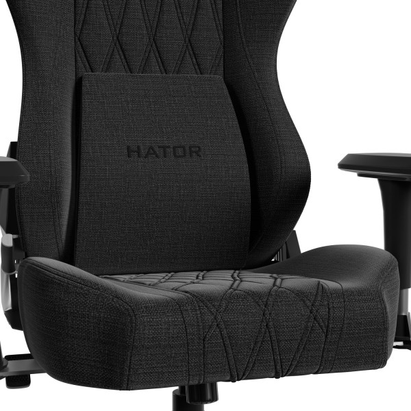 Фото - Крісло для геймерів Hator Darkside 3L Fabric Black (HTC3010L)