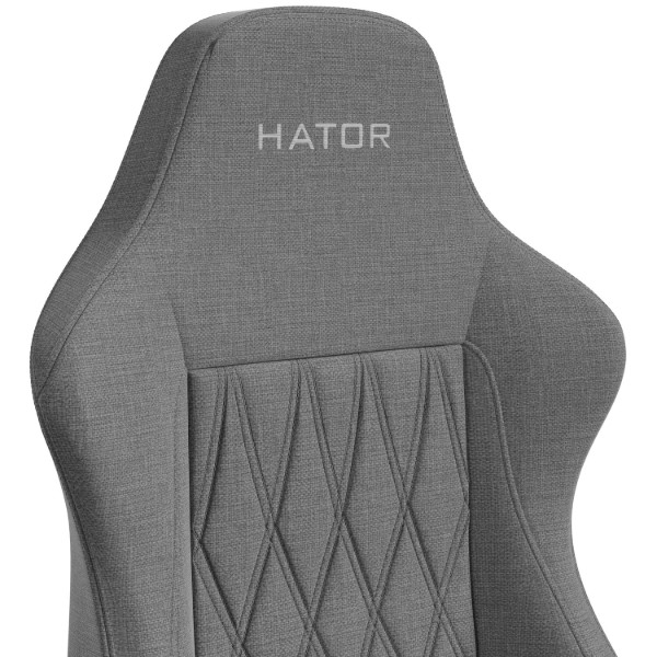 Фото - Кресло для геймеров Hator Darkside 3L Fabric Grey (HTC3016L)