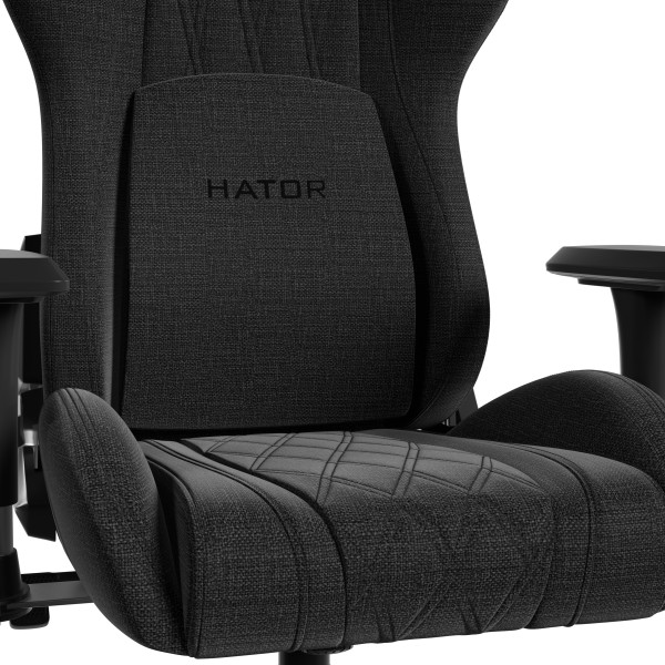 Фото - Крісло для геймерів Hator Darkside 3M Fabric Black (HTC3010M)