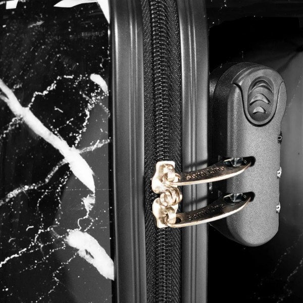 Фото - Чемодан Semi Line 28" (L) Black Marble (T5730-3)