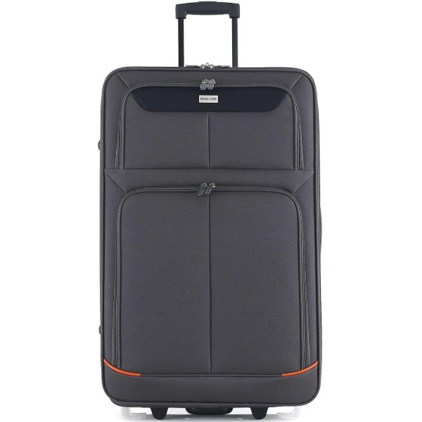 Фото - Чемодан Semi Line 28" (L) Grey/Orange Lines (T5754-3)