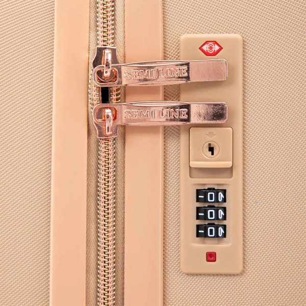 Фото - Валіза Semi Line 28" (L) Golden (T5912-3)
