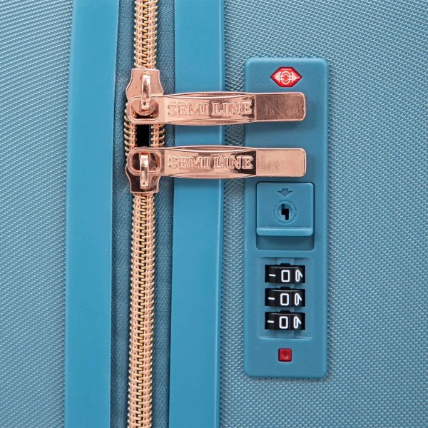 Фото - Чемодан Semi Line 24" (M) Light Blue (T5913-2)