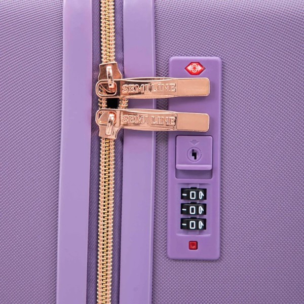 Фото - Чемодан Semi Line 24" (M) Purple (T5914-2)