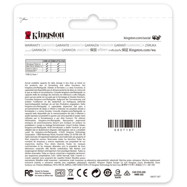 Фото - Флеш USB Kingston DataTraveler Exodia M 64GB Black/Blue (DTXM/64GB)