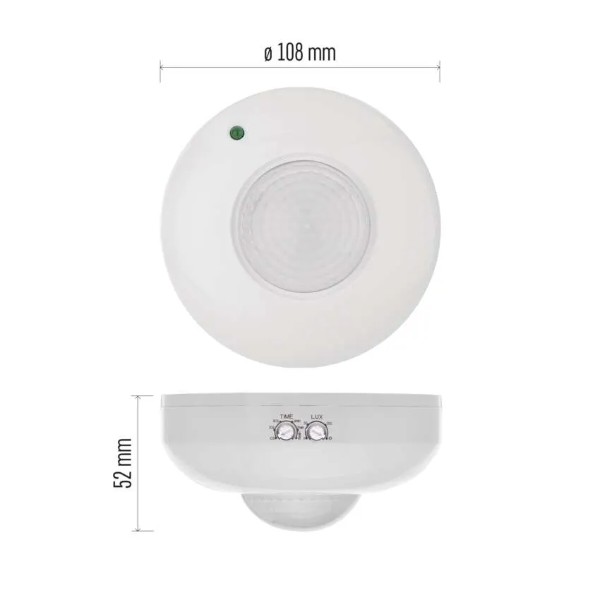 Фото - Проводной датчик движения EMOS GS11111 PIR IP20 1200 W