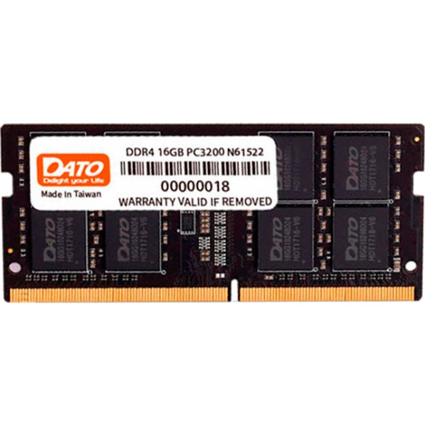 Фото - Пам'ять DDR Dato 16GB/3200 DDR4 (DT16G4DSDND32)