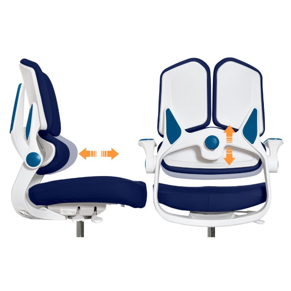 Фото - Кресло детское Mealux Trident Dark Blue (Y-617 DB)