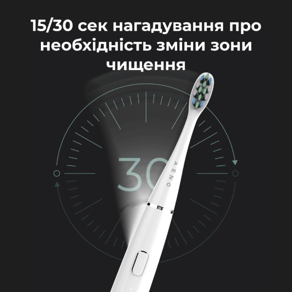 Фото - Зубная щетка электрическая AENO DB1S White (ADB0001S)