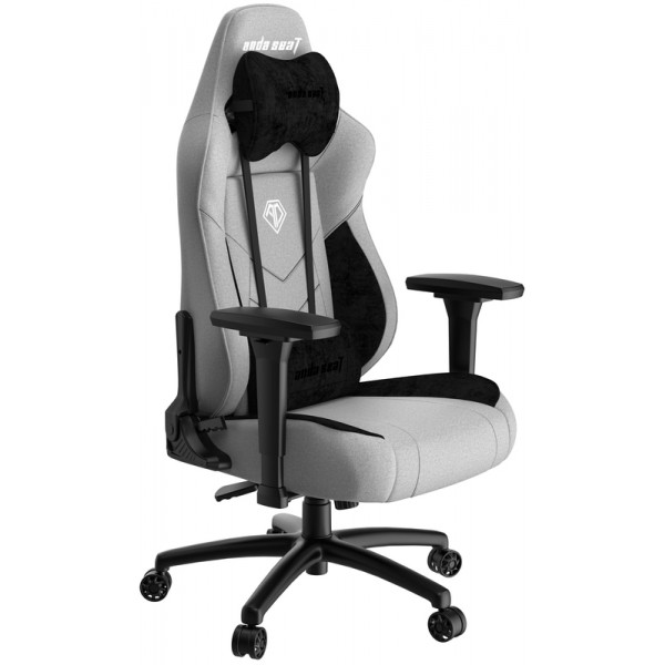 Фото - Крісло для геймерів Anda Seat T Compact Grey/Black Size L (AD19-01-GB-F)