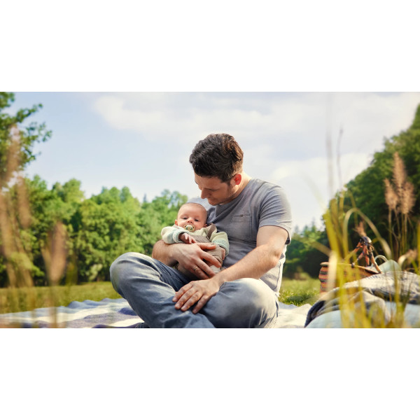 Фото - Ортодонтична пустушка Philips Avent Ultra Air Нічна, 0-6 міс. (SCF376/27)