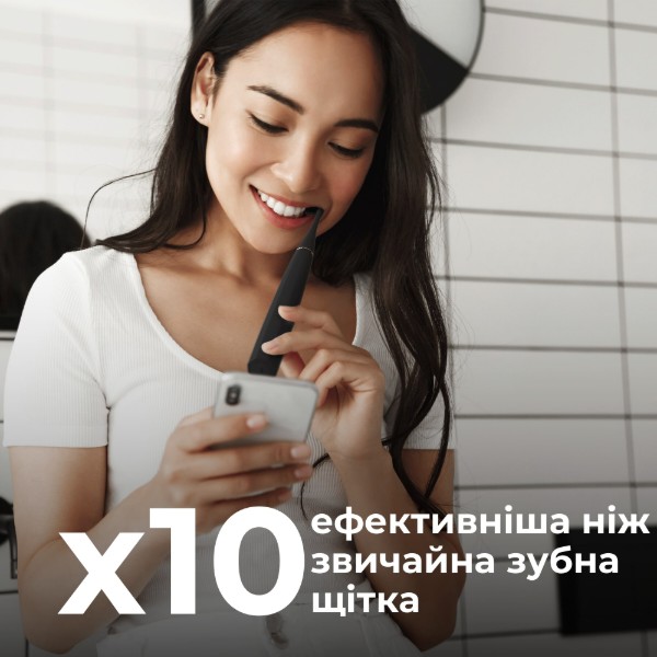 Фото - Зубна щітка електрична AENO DB2S Black (ADB0002S)