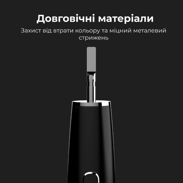 Фото - Зубна щітка електрична AENO DB2S Black (ADB0002S)