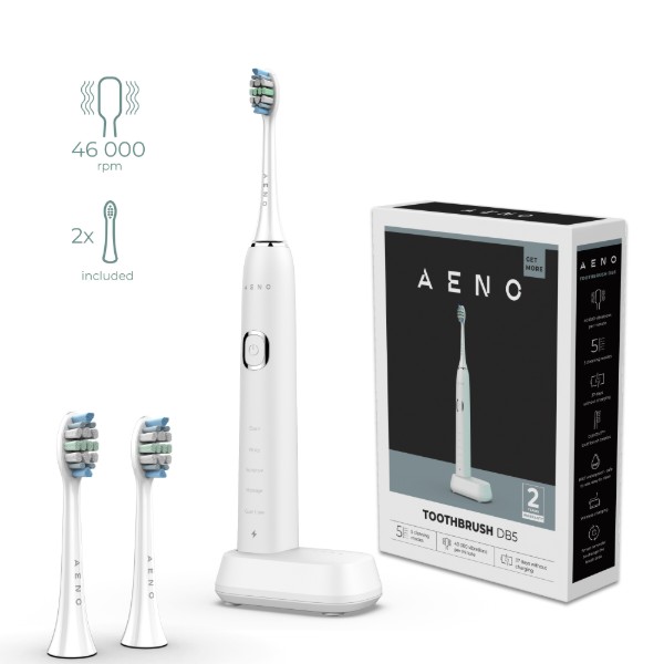 Фото - Зубная щетка электрическая AENO DB5 White (ADB0005)