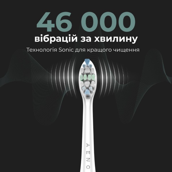 Фото - Зубная щетка электрическая AENO DB5 White (ADB0005)