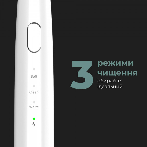 Фото - Зубна щітка електрична AENO DB7 White (ADB0007)