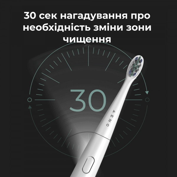 Фото - Зубна щітка електрична AENO DB7 White (ADB0007)