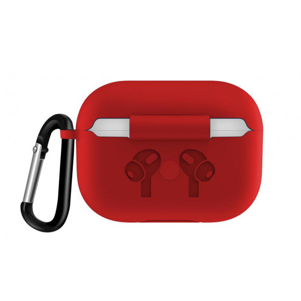 Фото - Чехол для наушников BeCover Silicon Protection for Apple AirPods Pro Red (704503)