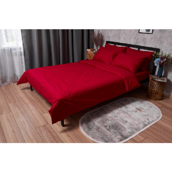 Фото - Комплект постільної білизни Moon&Star Бязь Gold Люкс Cherry Red 175х210 (MS-820003120)