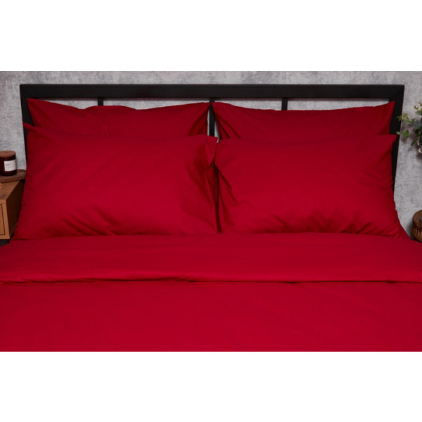 Фото - Комплект постільної білизни Moon&Star Бязь Gold Люкс Cherry Red 175х210 (MS-820003124)