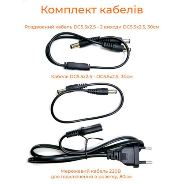 Фото - Джерело безперебійного живлення Andes 18W 10400mAh 12V/9V/5v (DC1018P)