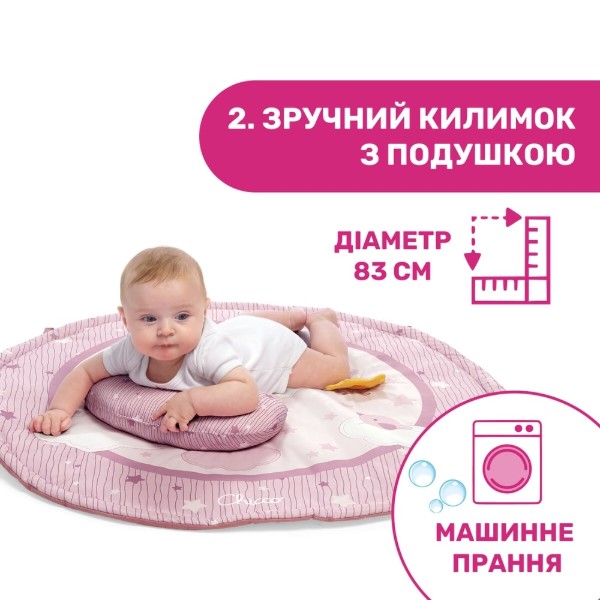 Фото - Розвиваючий килимок Chicco Enjoy Colours Gym (09866.10)