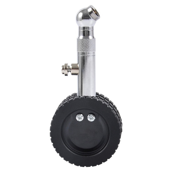 Фото - Манометр автомобільний CarLife 4 Атм, металевий з гумовим покриттям (TG574)