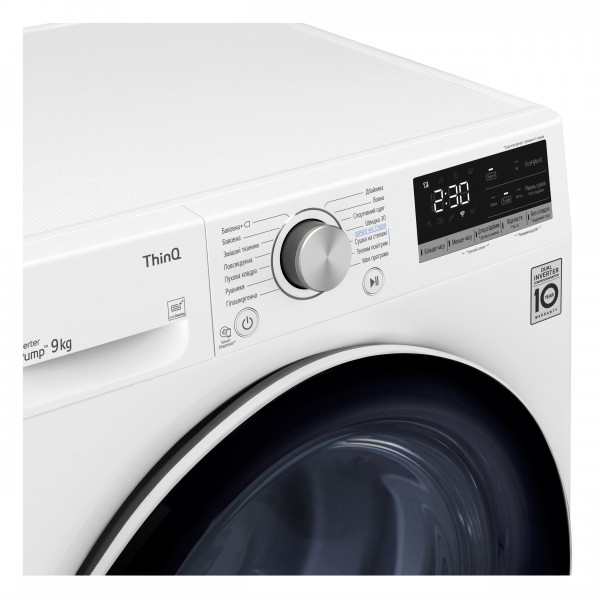 Фото - Сушильная машина LG DC90V5V0W