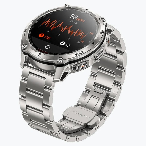 Фото - Смарт-годинник KOSPET TANK T4 SE SILVER