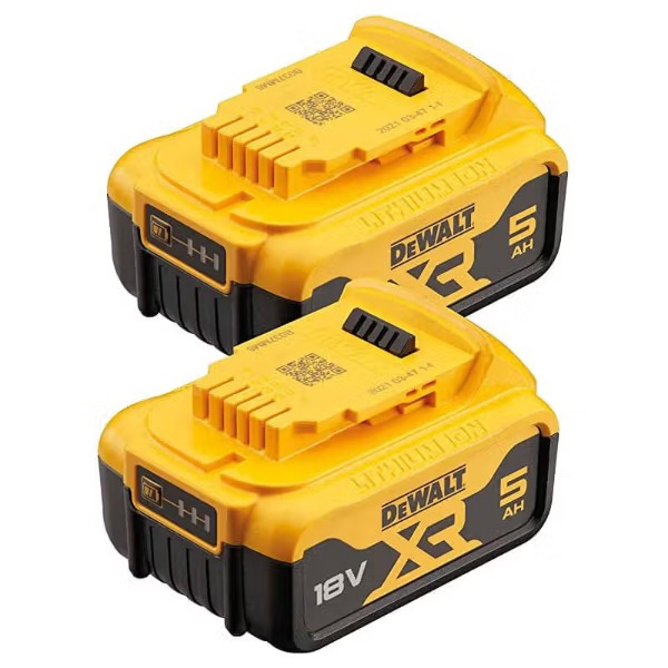 Фото - Аккумулятор для электроинструментов DeWALT 18 В XR Li-lon 5 Аг 2 in/ (DCB184P2)