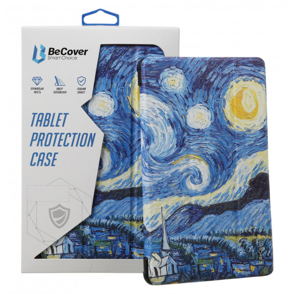 Фото - Чохол для планшета BeCover Smart Case for Samsung Galaxy Tab S9 (SM-X710/SM-X716)/S9 FE (SM-X510/SM-X516B) 11.0'' Night (710419)