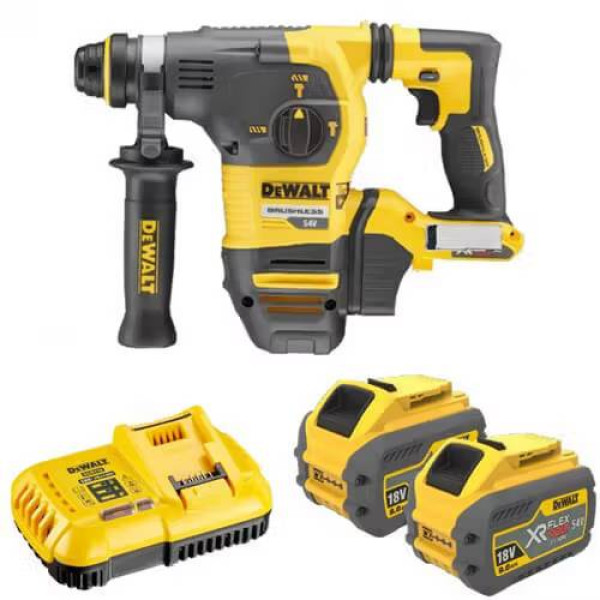 Фото - Перфоратор DeWALT SDS-Plus 54 В XR FLEXVOLT (DCH333X2)