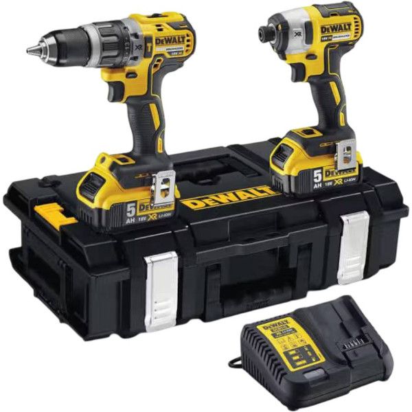 Фото - Набір електроінструментів DeWALT 18 В XR Li-lon (DCK266P2)