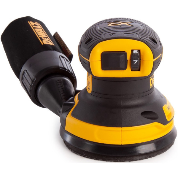 Фото - Ексцентрикова шліфовальна машина DeWALT 18 В XR Li-lon (DCW210N)