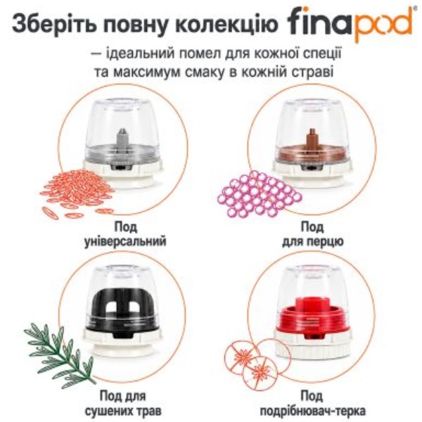 Фото - Млинок для спецій FinaMill Standart (GP180134-SOC)