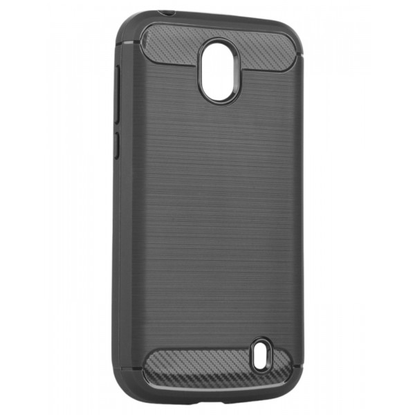 Фото - Чехол для смартфона BeCover Carbon Series for Nokia 1 Gray (701983)