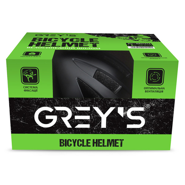 Фото - Шлем Grey's L Black (GR21214)