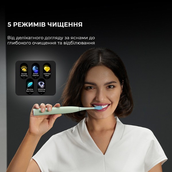 Фото - Зубна щітка електрична Oclean X Ultra 20 Electric Toothbrush Black (6970810557121)