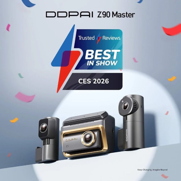 Фото - Видеорегистратор DDPai Dashcam Z90T + камера заднего вида + камера салона