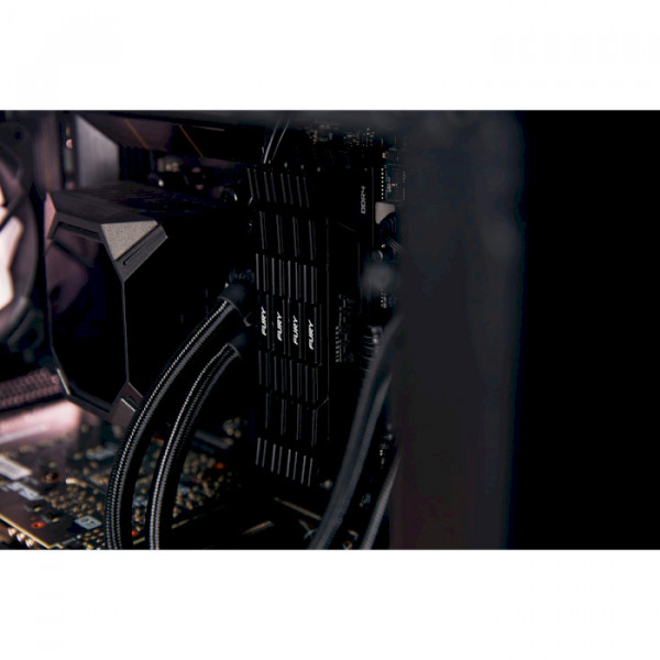 Фото - Память DDR Kingston Fury Renegade Black XMP DDR4-3600 32GB (2x16GB) CL16-20-20 1.35V (KF436C16RB12K2/32)