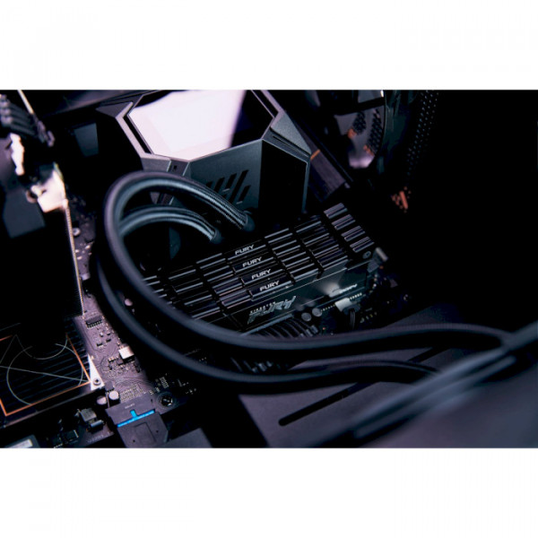 Фото - Память DDR Kingston Fury Renegade Black XMP DDR4-3600 32GB (2x16GB) CL16-20-20 1.35V (KF436C16RB12K2/32)