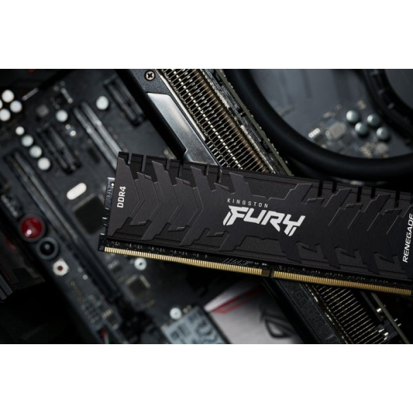 Фото - Память DDR Kingston DDR4 8GB/2666 FURY Renegade Black (KF426C13RB/8)