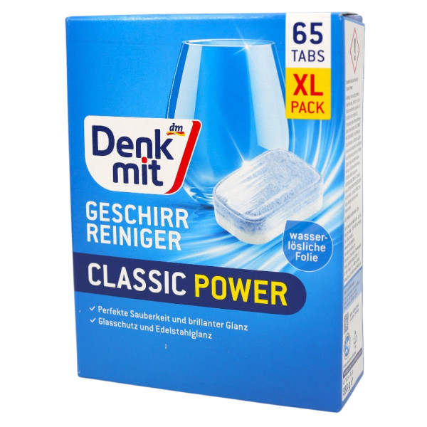 Фото - Таблетка для посудомийної машини Denkmit Classic 65 шт. (DDWC65)