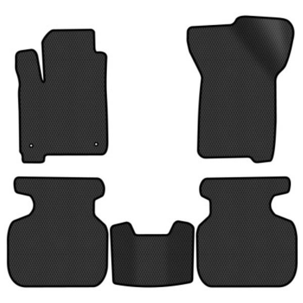 Фото - Килимки з екошкіри в салон авто EVAtech ECO для Journey (2 clips) 6 seats Dodge 2007-2020 1 покоління SUV EU DE13399C5LA2BBB