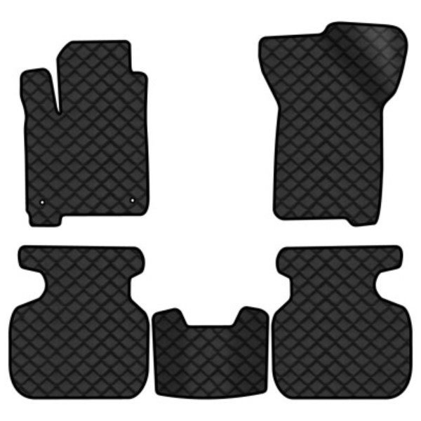 Фото - Килимки з екошкіри в салон авто EVAtech ECO для Journey (2 clips) 6 seats Dodge 2007-2020 1 покоління SUV EU DE13399C5LA2BBB