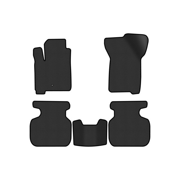 Фото - Коврики из экокожи в салон авто EVAtech ECO для Journey (1 clips) 6 seats Dodge 2007-2020 1 поколение SUV EU DE13400C5LA1BBB