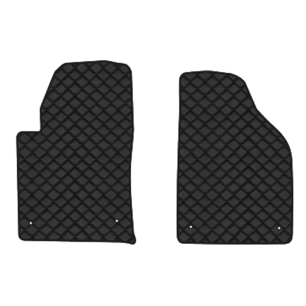 Фото - Килимки з екошкіри в салон авто передні EVAtech ECO для Dart Dodge 2012-2016 1 покоління Sedan USA DE1865AG2LA4BBB