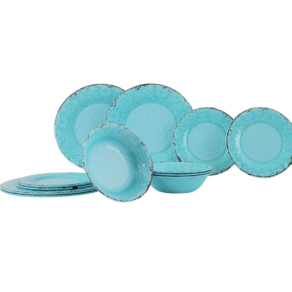 Фото - Столовый сервиз Bo-camp Tableware Stone 12 Pieces 4 Person Opal (6917103) Фото - Столовый сервиз Bo-camp Tableware Stone 12 Pieces 4 Person Opal (6917103)